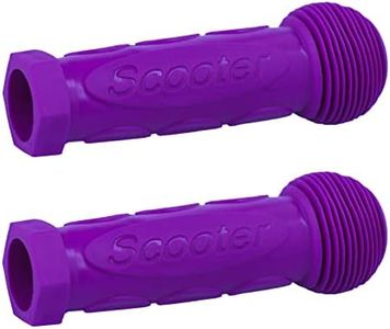 Gladeer Kids Scooter Handle Grips Replacement Handlebars for 2/3/4 Wheels Child Kick Push Scooters Bike Rocking Car, 2-Pack (Dark Purple)