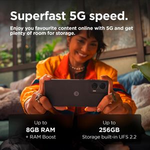 Motorola Moto G35 5G Smartphone, 128GB – Black