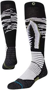 Stance Warbird Snow Socks, Black, Medium