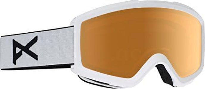 Anon - Mens Helix 2.0 Snow Goggles 2017, White/Amber