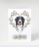 Personalised Dog Sympathy Card Loss of Dog Card, Breed of Your Choice, Watercolour Pet Sympathy Cards Dog Remembrance GCA9819