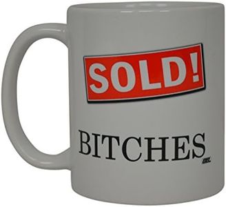 Realtor Coffee Mug Sold Best Funny Real estate Agent Novelty Cup Gift Idea For Men Women Office Employee Boss Coworkers