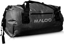 Malo'o Waterproof Dry Bag Duffel 40L/60L/100L, Roll Top Duffel Keeps Gear Dry for Kayaking, Rafting, Boating, Swimming, Camping, Hiking, Beach, Fishing - Internal & External Pockets and Molle Loops