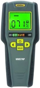 General Tools Digital Moisture Meter MMD7NP - Humidity Sensor- Pinless and Non-Invasive