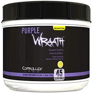 Controlled Labs Purple Wraath Purple Lemondae, 45-Servings, 1.26 Pounds (576 grams)