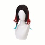 Yamia Cosplay wig for Demon Slayer: Kimetsu no Yaiba Characters Play Cosplay Wigs with Free Wig Cap (Enmu)