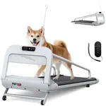KWOJU Quiet Smart Dog Treadmill for Small & Medium Dogs, Pet Treadmill for Dogs up to 130lbs, Indoor Running Machine for Fitness, Compact & Durable Pacer Treadmill for Health and Exercise