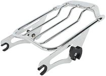 XFMT Motorcycles Chrome 2-UP Air Wing Luggage Rack Mount fits for Harley Touring Street Glide FLHX 2009-2015