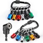 Valkynos 12PCS Bit Holder Key Chain