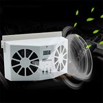 Baceyong 1PC 12V Car Powered Solar Car Exhaust Kit Fan Cooler Air Vent Cooling System