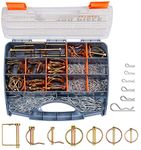 Front Range Tools Front Range - 190Pcs Heavy Duty Hitch Linch and PTO Pins for Trailers Tractors Trucks Towing Mowing