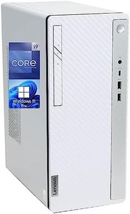 Lenovo IdeaCentre 5 Desktop, i9-12900K, 64GB RAM, 2TB NVMe SSD, HDMI, VGA, Wi-Fi, Bluetooth, USB C, Windows 11 Pro white