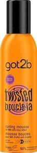 Schwarzkopf - Got2b - Mousse Coiffante Cheveux - Définition des Boucles - Anti-Frisottis - Ondulés à Bouclés - Aérosol 250 ml