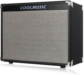 COOLMUSIC Electric Guitar Amp 50W Amplifier Practice Home Amplifier Built in Speaker Headphone Jack and Aux Input Includes Gain Low MID HIGH Volume