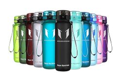 Super Sparrow Sports Water Bottle - 750ml - Non-Toxic BPA Free & Eco-Friendly Tritan Co-Polyester Plastic - For Running, Gym, Yoga, Outdoors and Camping