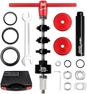 MUQZI Bottom Bracket Bearing Install Removal and Headset Press-in Tool MTB Road Bike Multifunction Tools Kit for BB86 BB30 BB92 PF30, Red