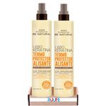 Be Natural Lisso Termoprotector Alisante Lisso Keratina (2 Pack) lisso keratina termoprotector alisante be natural Be Natural Placenta Life Termoprotector Alisante Lisso Keratina