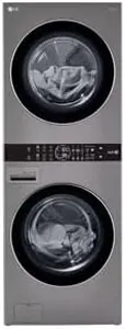 Single Unit Front Load LG WashTower™ with Center Control™ 4.5 cu. ft. Washer and 7.4 cu. ft. Electric Dryer