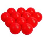 INPODAK Kids Dodgeball, Playground Balls Set, 8.5 Inches Kickball, Garden Games Red Balls for Kids Age 3 4 5 6, Family Game Toy Ball for Backyard Lawn