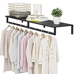 Audmore Wall Mounted Clothes Rack w