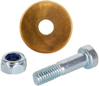 QEP 10117 Tile Cutter Replacement Cutting Wheel, 7/8-Inch Titanium Coated Tungsten-Carbide