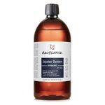 Naissance Organic Golden Jojoba Oil (No. 233) - 900ml - Natural, Unrefined - for Skin, Face, Nails, Eyelashes, Hair Growth