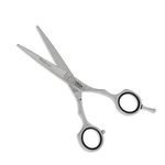 VEGA PROFESSIONAL Micro Cut 5.5" Silver line Hair dressing Scissor, (VPVSC-23)