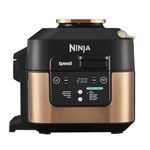 Ninja Speedi 10-in-1 Rapid Cooker, Air Fryer and Multi Cooker, 5.7L, Meals for 4 in 15 Minutes, Air Fry, Steam, Grill, Bake, Roast, Sear, Slow Cook & More, Cooks 4 Portions, Copper Black ON400UKCP