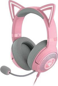 Razer Kraken Kitty V2 - USB Headset with RGB Kitty Ears - Quartz Pink