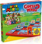 Winning Moves Super Mario Guess Who? Board Game, Play with classic Nintendo characters including Mario, Luigi, Peach, Bowser, and Donkey Kong, 2 players makes a great gift for ages 6 plus