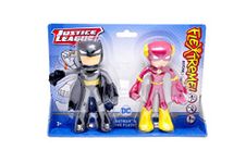 JUSTICE LEAGUE 7-inch Flextreme Batman and The Flash Figures (Pack of 2), Multicolor