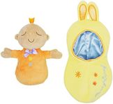 Manhattan Toy Snuggle Pod Hunny Bunny Beige First Baby Doll with Cozy Sleep Sack for Ages 6 Months and Up