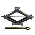 LEAD BRAND LEAD BRAND Scissor Jack 1.5 Tons(3,307 lbs) Capacity Saving Strength Design VA004