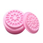 20pcs Eyelash Glue Holders, Disposable False Eyelash Glue Tray Plastic Eyelash Extension Glue Holders Stand Pads