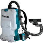 Makita DVC660Z Twin 18V (36V) Li-ion LXT Brushless Backpack Vacuum Cleaner - Batteries and Charger Not Included