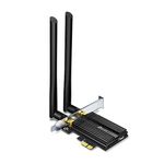 TP-Link Archer TX50E AX3000 Wi-Fi 6 Bluetooth 5.2 PCIe Adapter for PC with Heat Sink, MU-MIMO, Ultra-Low Latency, Supports Windows 10(64bit) Only