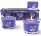 TRINIDa Citronella Candle Outdoor for Sleep, 105g Citronella Candles Gifts for Women, 3 Pack Scented Candles with Citronella & Lavender & Chamomile