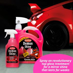 CarPlan Demon Shine Spray, 2 Litre – Quick Car Polish Finish