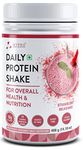 Mypro Sport Nutrition Daily Protein Shake 118 kcal Calories, 25 Vitamin -Serving -40- For Men & Women Strawberry Milk Shake Flavor For 400Gm