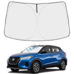 Proadsy Front Windshield Sun Shade Foldable Sunshade Protector Custom Fit 2018 2019 2020 2021 2022 2023 2024 Nissan Kicks, S, SV, SR Crossover Accessories 2024 Upgrade