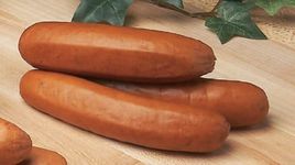 Swiss Cheese Knockwurst Sausage, 10 lb Case, Fully Cooked, German-Style Veal and Pork Sausage