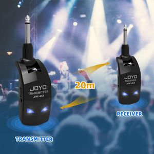 JOYO 2.4GHz Guitar Wireless System – Rechargeable Audio Transmitter