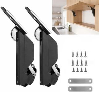 2Pack Adjustable Cabinet Door Lift Support,Soft Close Lid Support Hinge