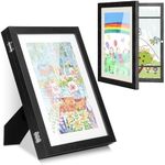 2-PACK Kids Art Frames , Black Kids
