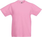 Fruit of the Loom, T-Shirt, Pink Light, 3-4 Years