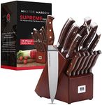 15-Piece Premium Kitchen Knife Set 