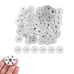 35mm Stainless Steel Washers, Easy Fix Washers, Tile Backer Board Washers, Diameter Galvanised Steel Fixing Washers for Gypsum Board Extruded Plate Insulation Thermoboard Backer Boards(50-Pack）