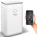 Dehumidifier - MYCOND Roomer 25L/Day smart dehumidifier, Quiet Operation ≤45dB, Wi-Fi Smart Control, 6.5L Tank, Continuous Drainage, Ideal for Home, Bedroom & Basement