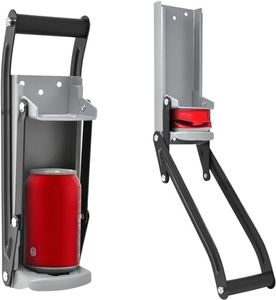 SKYTE® Can Crusher in Aluminum Recycling Tool Bottle Opener | Heavy Duty Large Metal Wall Mounted Soda Beer Smasher