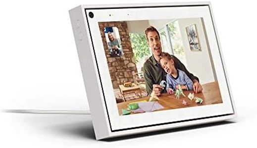 Facebook Portal Mini - Smart Video Calling 8” Touch Screen Display with Alexa - White